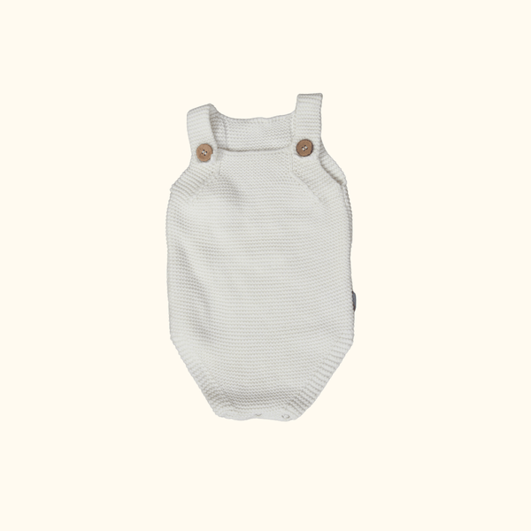 Cream Knitted Romper