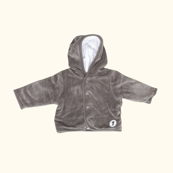 Brown Jacket with Hoodie