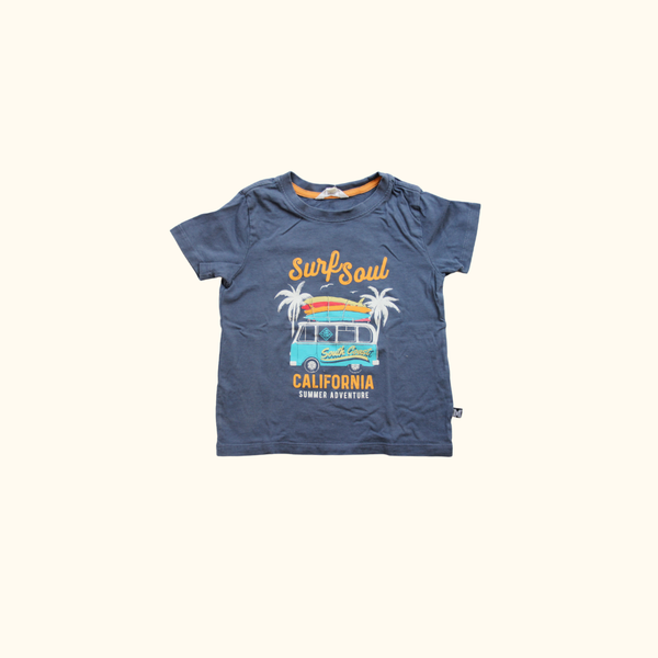 Blue T-Shirt with Graphic