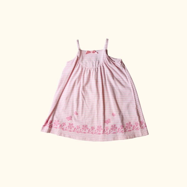 Pink Striped Dress