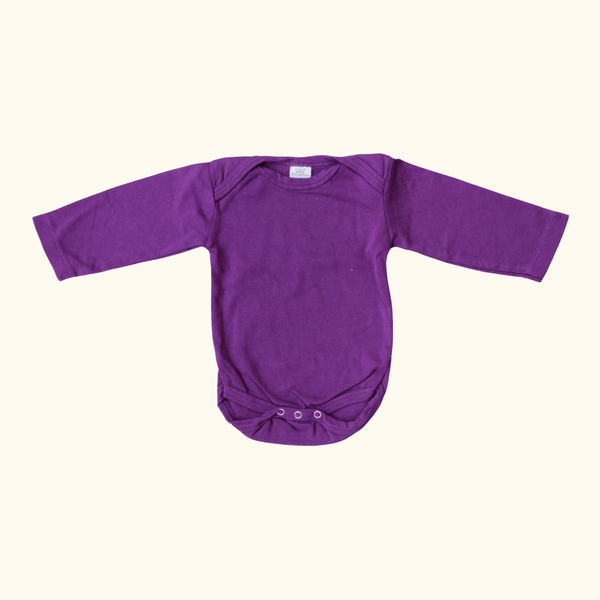 Purple Long Sleeve Bodysuit