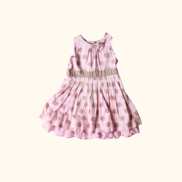 Pink Polkadot Dress