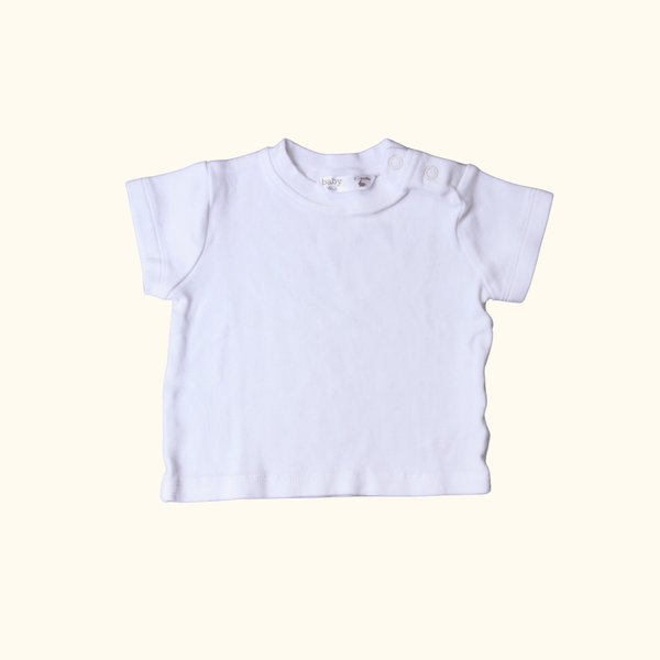 Classic White Short Sleeve T-Shirt