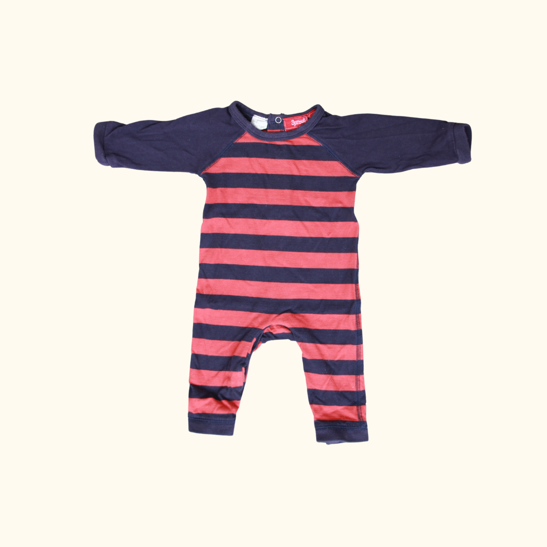 The Avery - 4pcs Unisex Rompers/ Onesies - Red Set