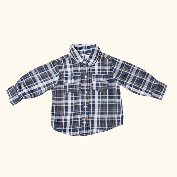 Blue Checkered Shirt