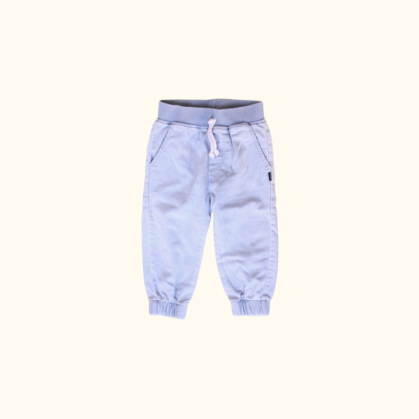 Relaxed Denim Jogger Jeans