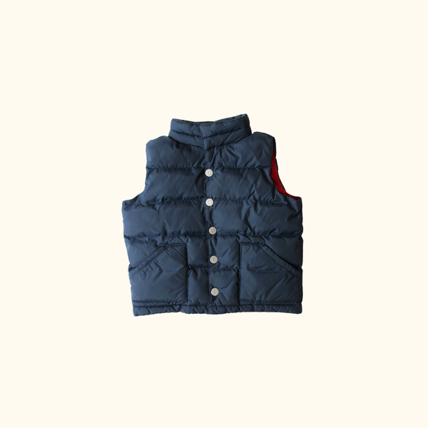 Navy Blue Puffer Vest