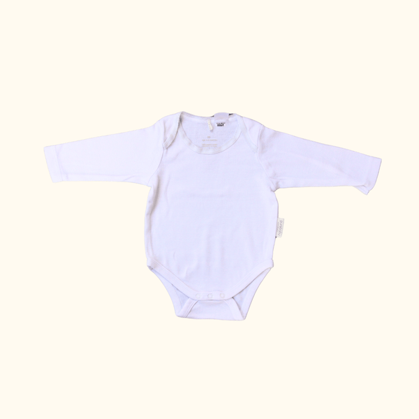 Classic White Long Sleeve Bodysuit