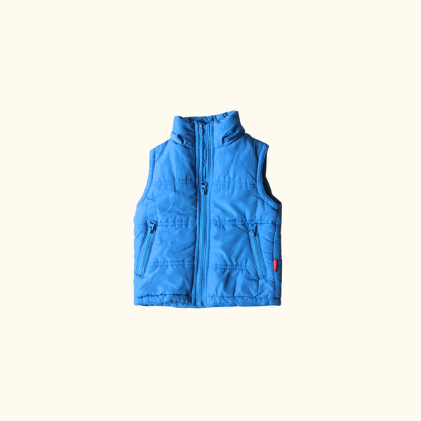 Blue Puffer Vest