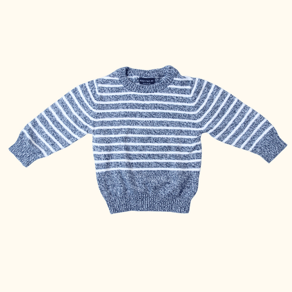 Blue Striped Jumper