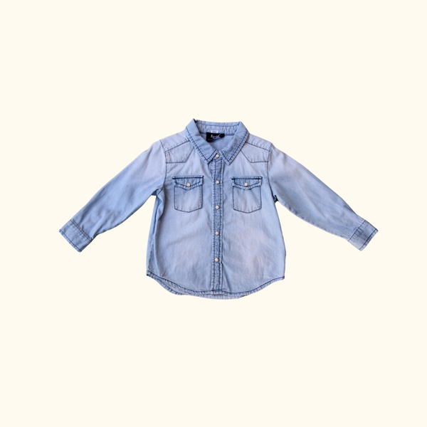 Blue Denim Shirt