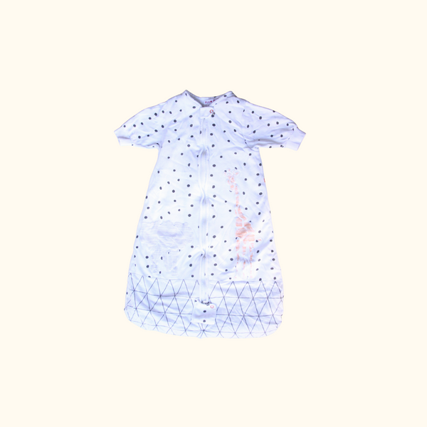 White Polkadot Sleeping Bag 3.5 TOG