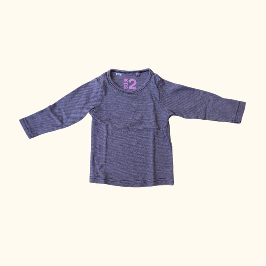 Black Striped Long Sleeve T-Shirt