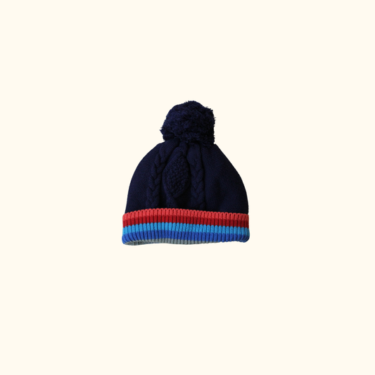 Navy Blue Winter Beanie