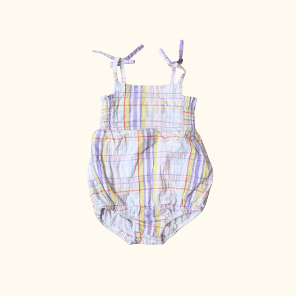 Checkered Romper