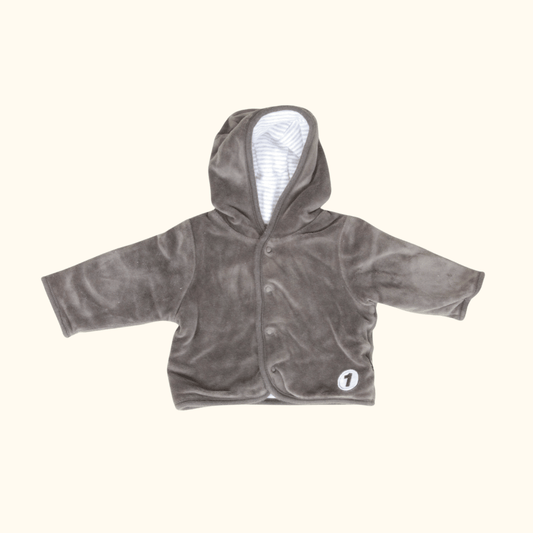 Brown Jacket with Hoodie