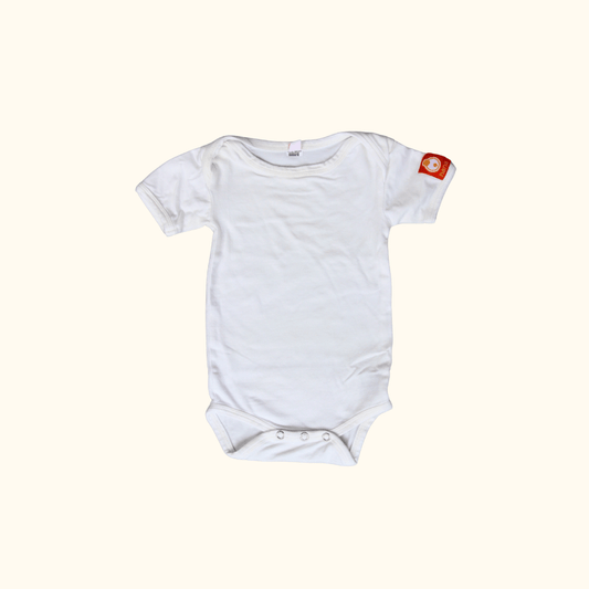 Classic Beige Short Sleeve Bodysuit