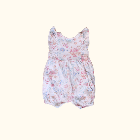 Multicoloured Floral Romper