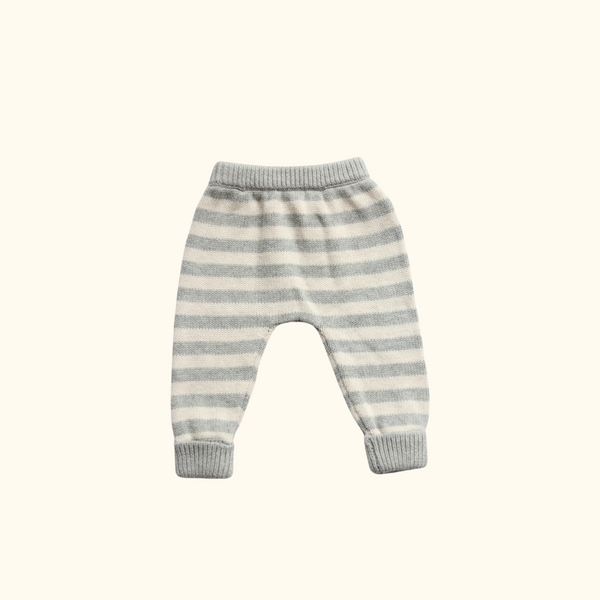 Knitted Striped Pants