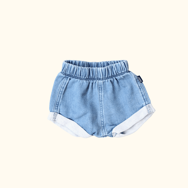 Blue Denim Shorts