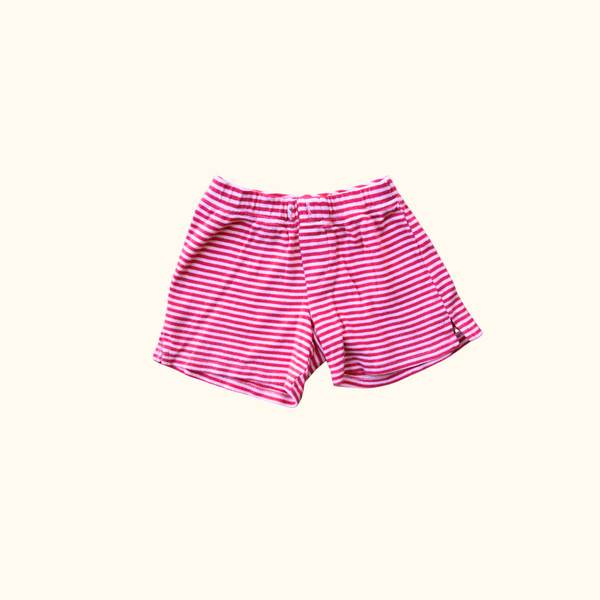 Red Striped Shorts