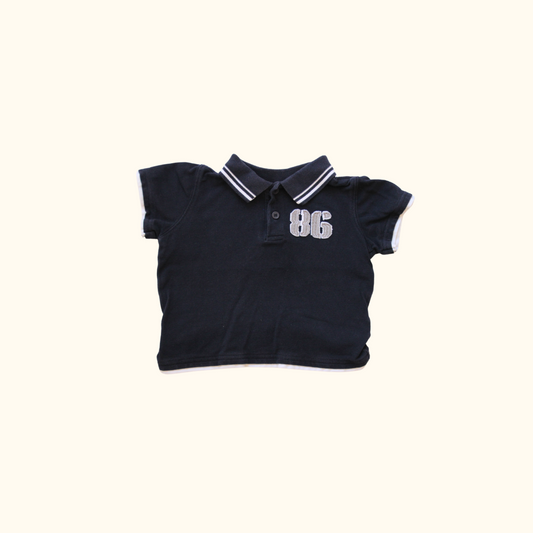 Navy Blue Polo Shirt