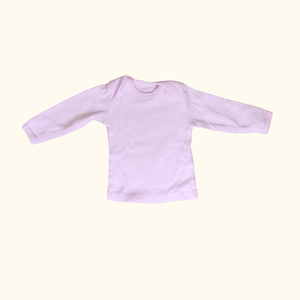 Plain Pink Long Sleeve T-Shirt