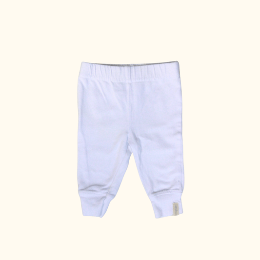 Classic White Joggers 