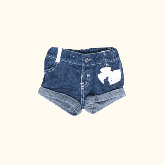 Blue Denim Shorts
