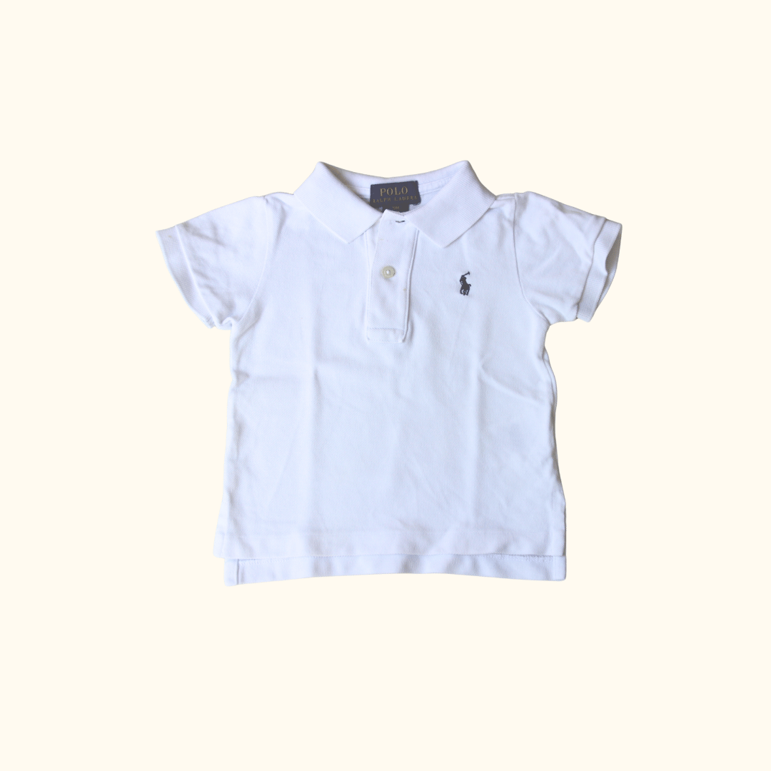 Classic White Polo T-Shirt