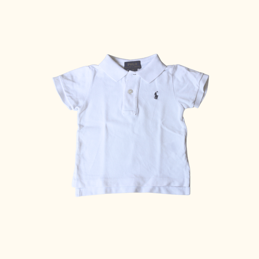 Classic White Polo T-Shirt