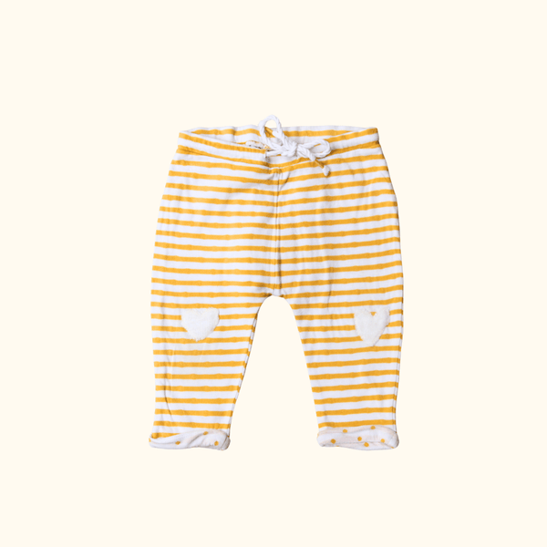 Yellow Striped Pants