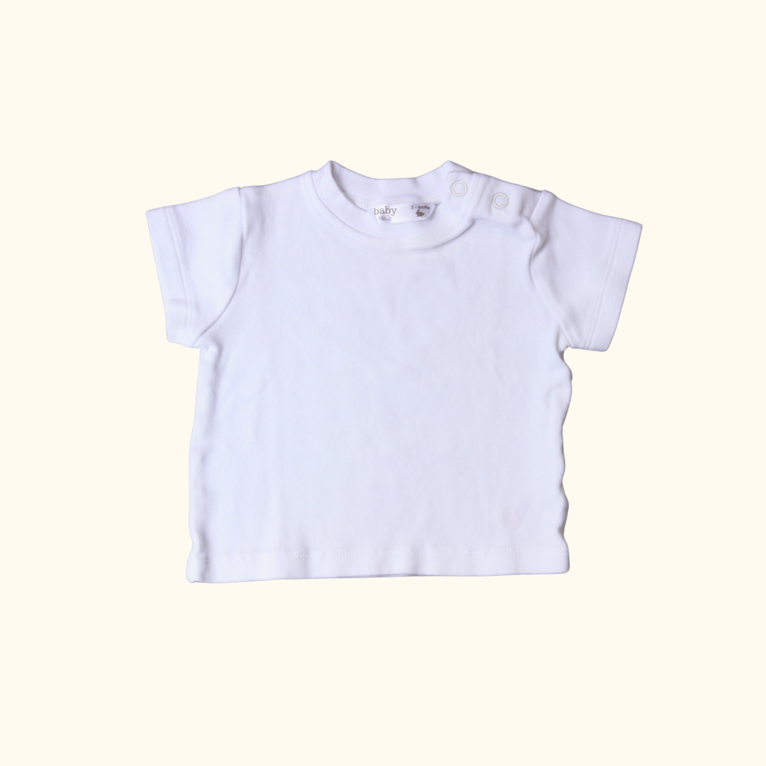 Classic White Short Sleeve T-Shirt