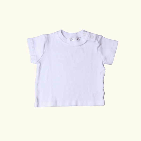 Classic White Short Sleeve T-Shirt