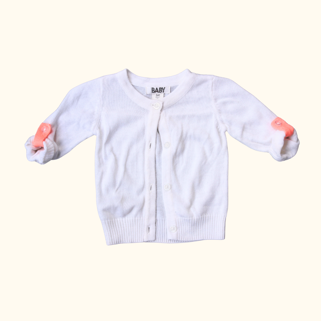 Classic Cream Cardigan
