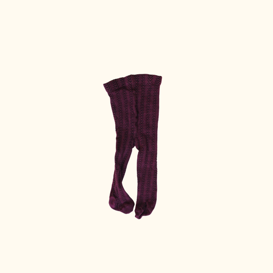 Burgundy Tights