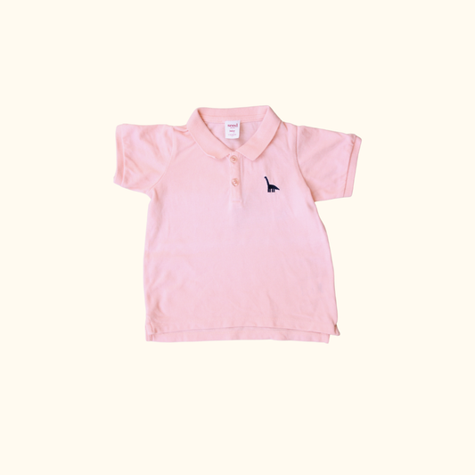 Peach Polo T-Shirt