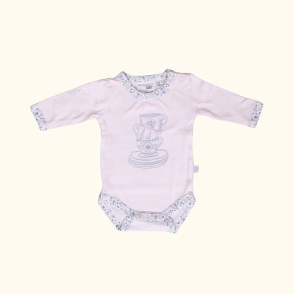 Tea Party Pink Bodysuit