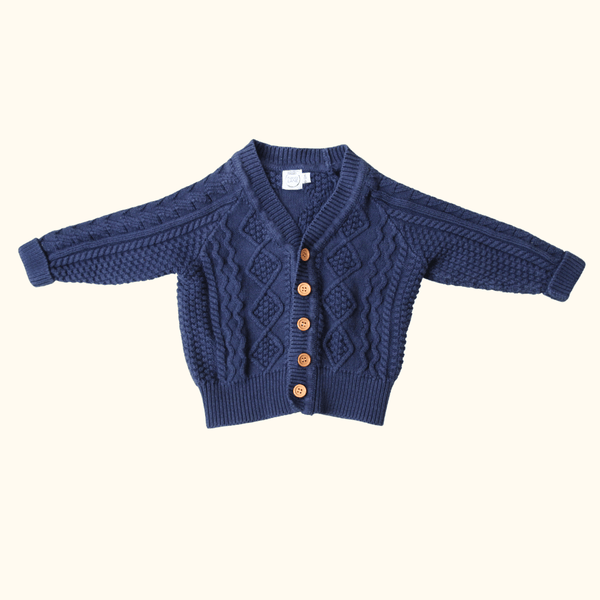 Navy Blue Cardigan