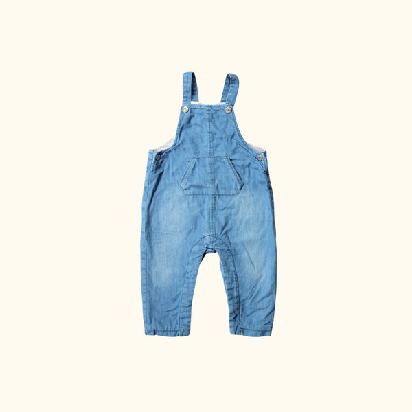 Blue Denim Overalls