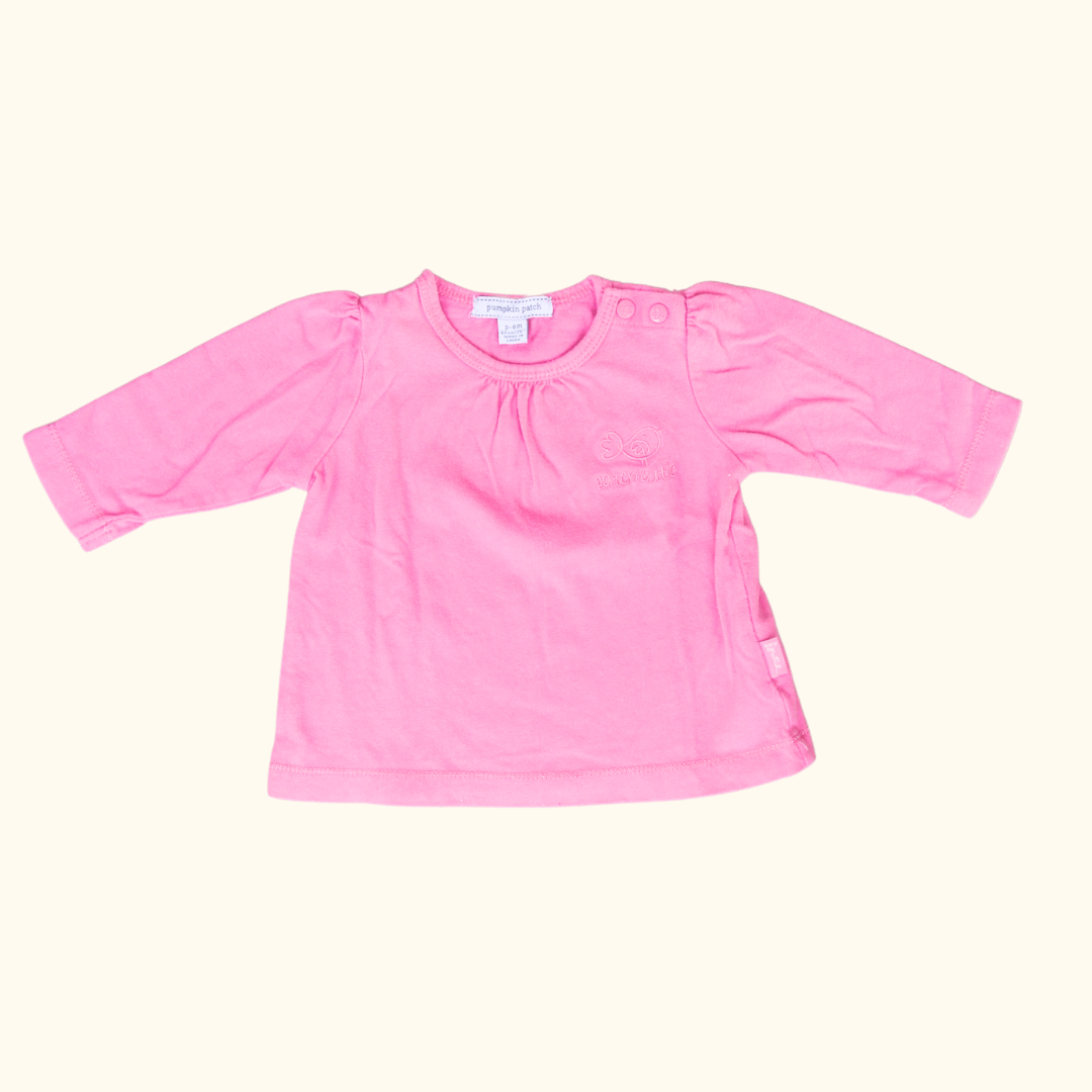 Pink Long Sleeve T-Shirt