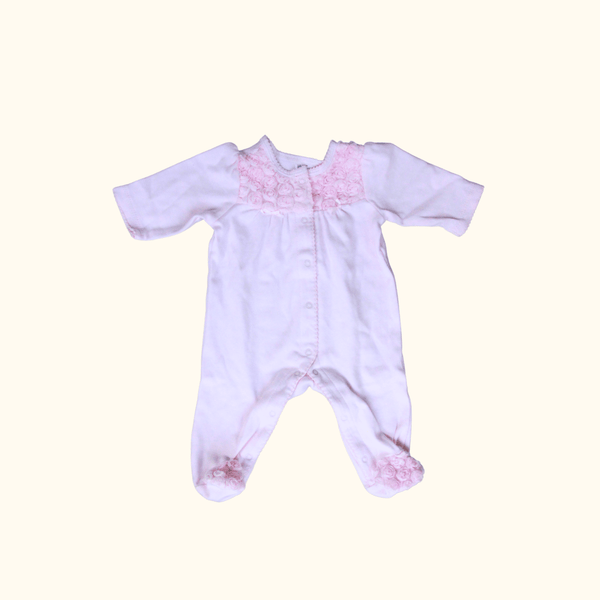 Pink Onesie with Frills