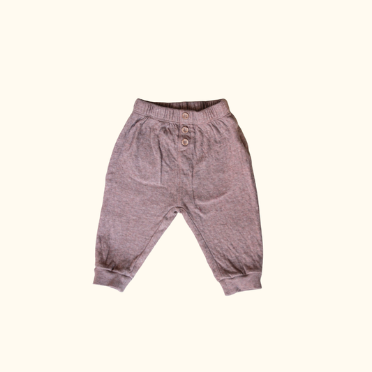 Brown Joggers with Cute Pocket Details