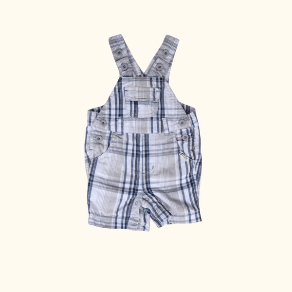 Checkered Summer Overalls