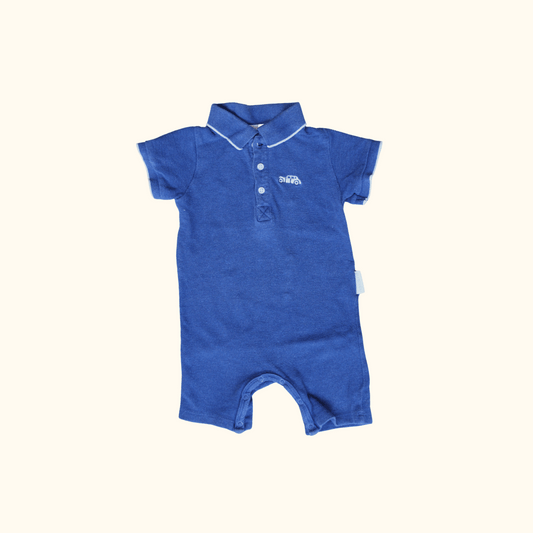 Navy Blue Romper