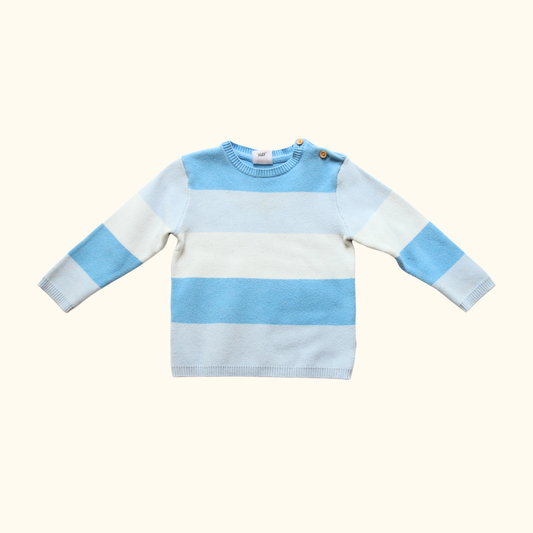 Blue Striped Jumper