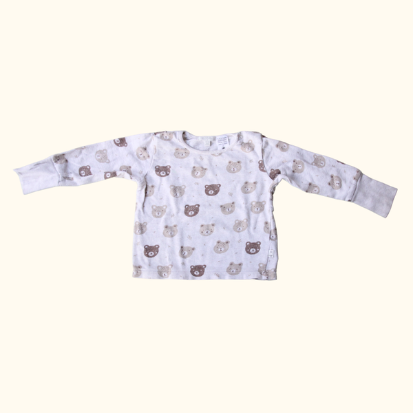 Bear Print Pyjama Set