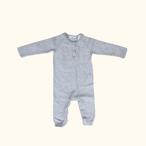 Grey Knitted Onesie