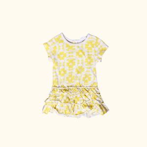 Yellow Floral Dress