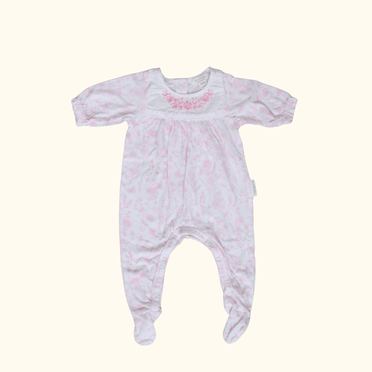 Floral Printed Onesie